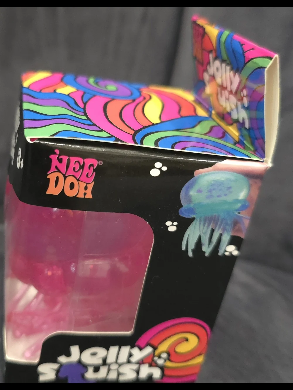 Jelly Squish Pink Super Solid Squish Toy